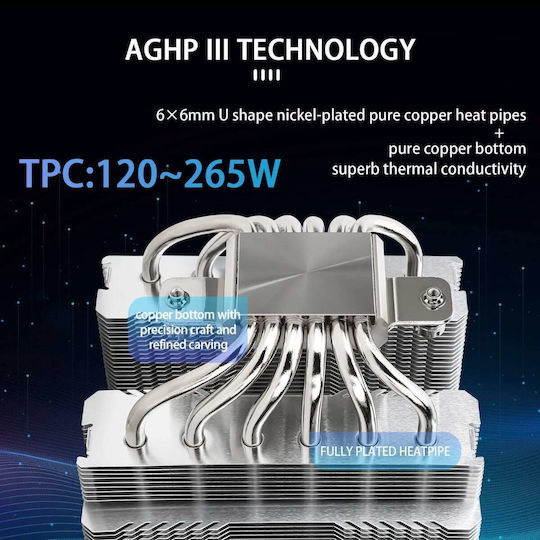Thermalright Peerless Assassin 120 SE Ψύκτρα Επεξεργαστή Διπλού Ανεμιστήρα για Socket AM4/AM5/1200/115x/1700