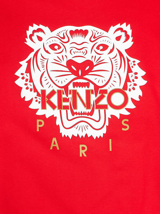 Kenzo Herren Sweatshirt Jacke Rot