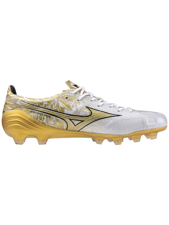 Mizuno Morelia Alfa Japan Md FG Low Football Shoes with Cleats Multicolour