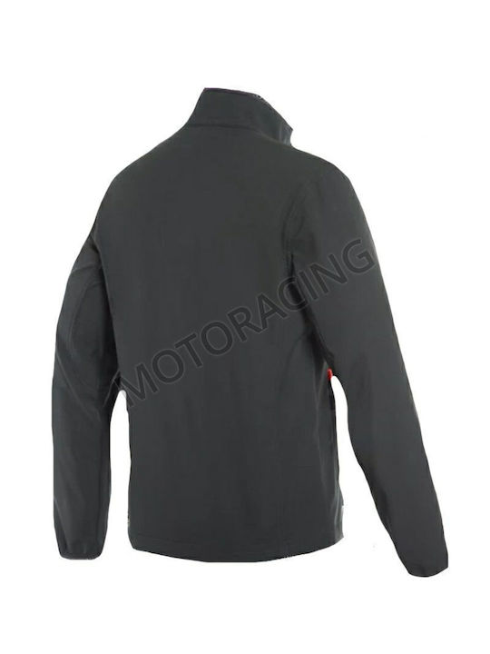 Dainese Mid-layer Afteride Winter Herren Motorradjacke Wasserdicht Schwarz