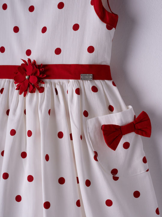 Evita Kids Dress red