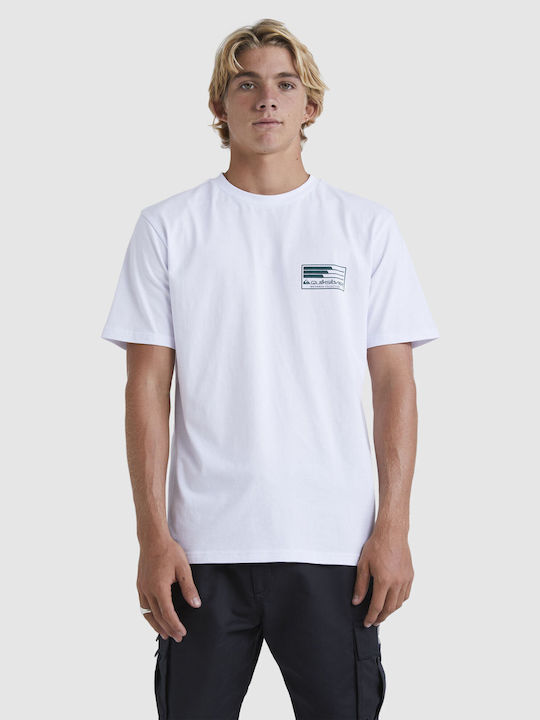 Quiksilver Land And Sea T-shirt White