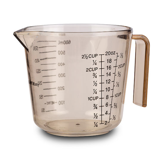 Nava Πλαστικός Δοσομετρητής Κουζίνας 600ml