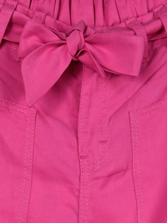 Kids' Fabric Pants Fuchsia