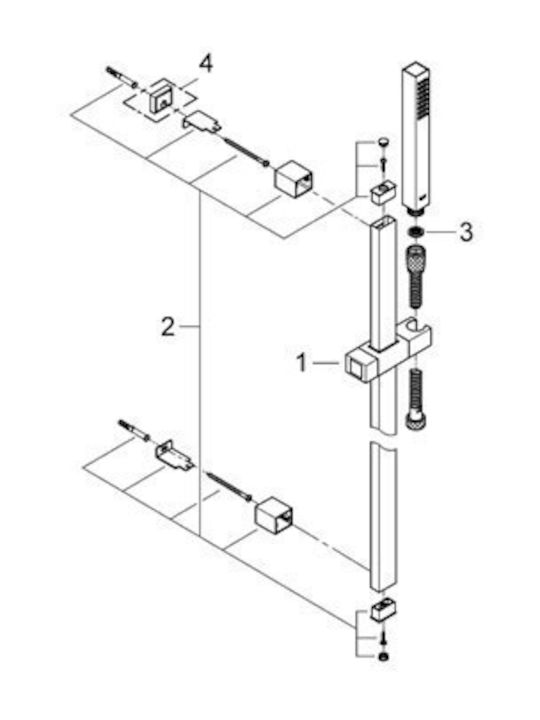 Grohe Euphoria Cube+ Сребрист