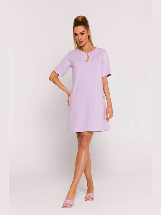 MOE Summer Mini Dress Purple