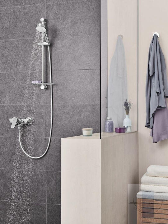 Grohe Tempesta Cosmopolitan Стълб за Хидромасаж Сребрист