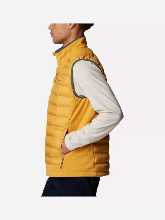 Columbia Out-shield Hybrid Ärmellos Herren Jacke Lässig Raw Honey