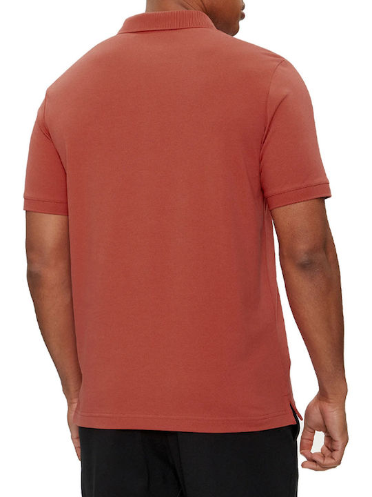 Calvin Klein Men's Short Sleeve Blouse Polo RED
