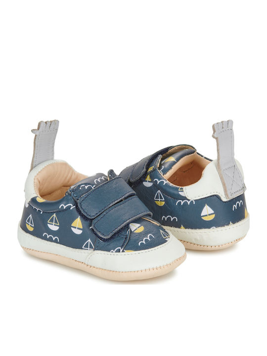 Easy Peasy Βρεφικά Sneakers Αγκαλιάς Μπλε