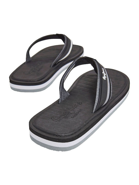 West Basic Ανδρικά Flip Flops Μαύρα