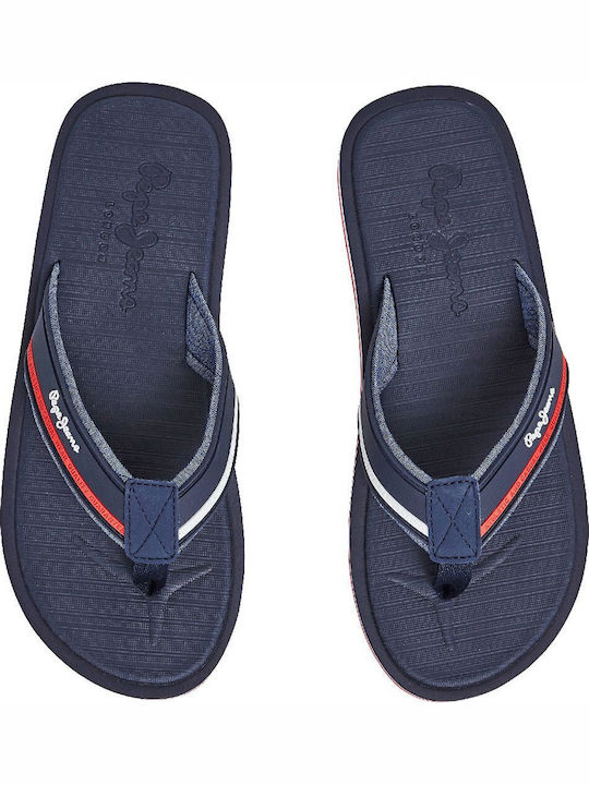 West Basic Ανδρικά Flip Flops Μπλε