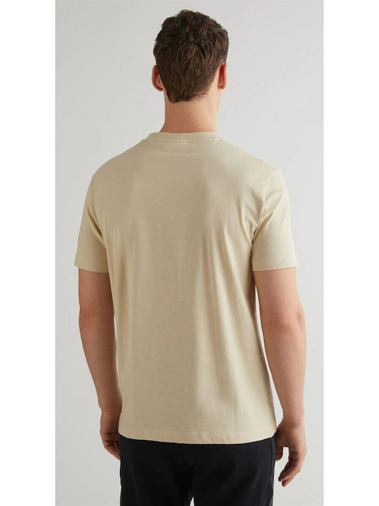 Gant Men's Short Sleeve T-shirt Beige