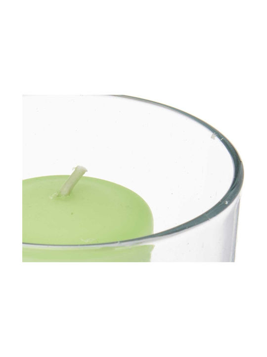 Acorde Scented Candle Jar with Scent Jasmine Green 10x10cm 1pcs