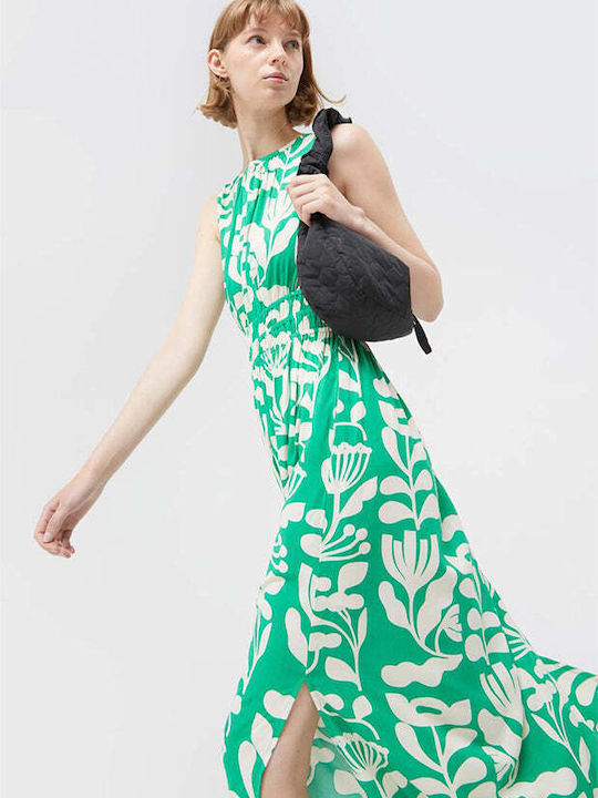 Maxi Σεμιζιέ Φόρεμα Floral