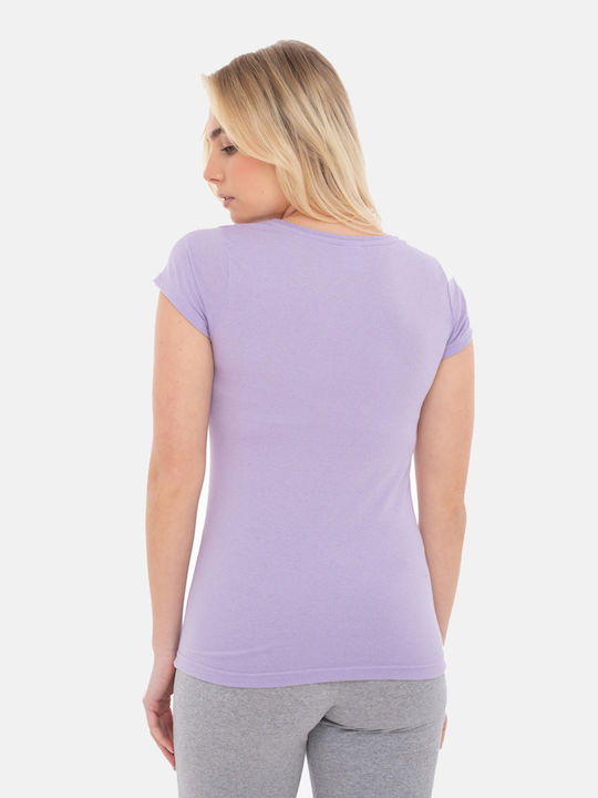Bodymove Women's T-shirt Lilacc