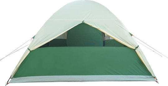 vidaXL Καλοκαιρινή Σκηνή Camping Τούνελ Πράσινη για 6 Άτομα 195x342x195εκ.