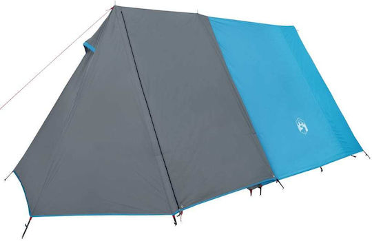 vidaXL Καλοκαιρινή Σκηνή Camping Μπλε για 3 Άτομα 170x220x170εκ.