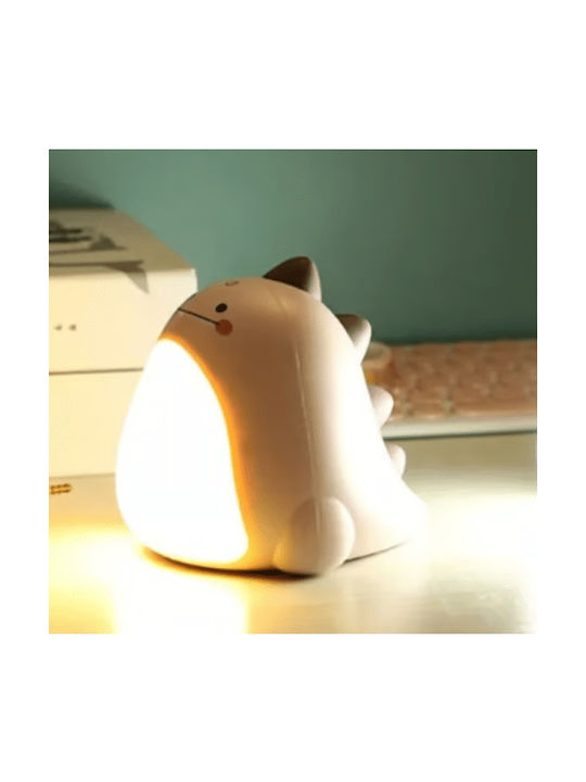Led Kids Decorative Lamp Pink 12x10.3cm