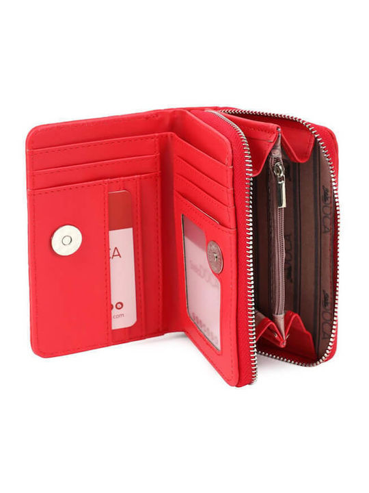 Doca Women's Wallet Red 66944 Doca Women's Wallet Red 66944