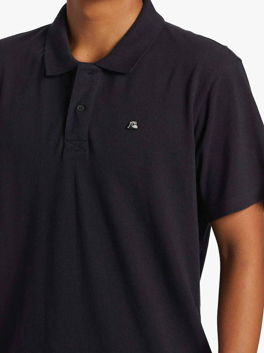 Polo Short Sleeve Navy Blue Blouse