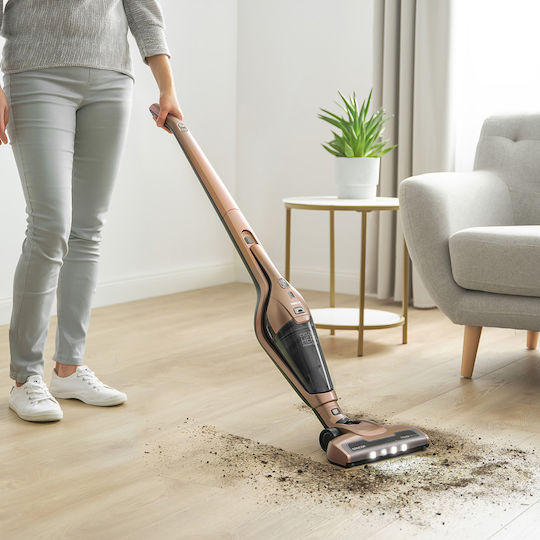 Sencor Rechargeable 2 in 1 Stick & Handheld Vacuum 21.6V Gold SVC 0606GD