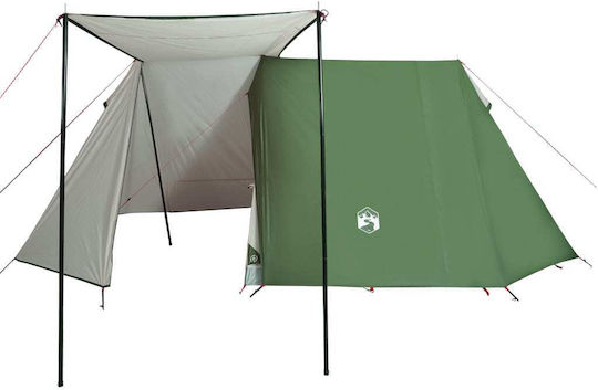 vidaXL Summer Camping Tent Green For 3 People 190x200x170cm