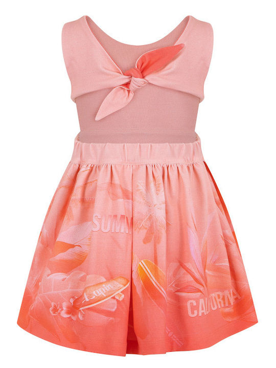 Lapin Kids Dress Coral