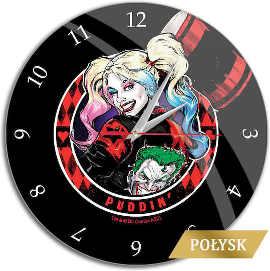 Dc Comics Leise Wanduhr Metallisch Mehrfarbig Ø30.5cm