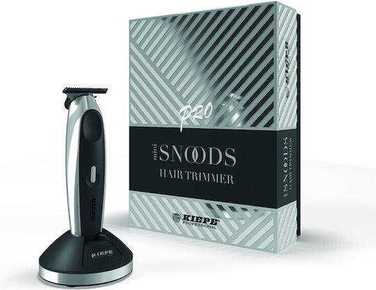 Kiepe Mini Snoods Pro Επαγγελματική Επαναφορτιζόμενη Κουρευτική Μηχανή Μαύρο/Ασημί