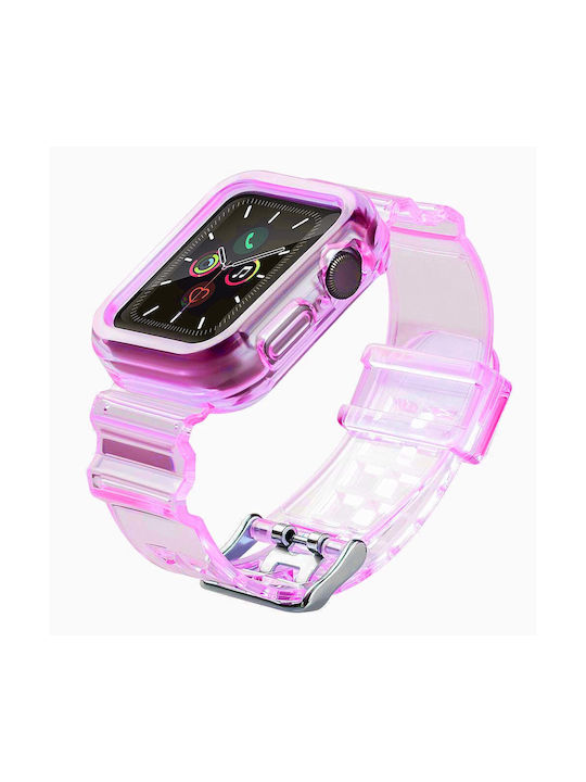 Hqwear Strap Light Set For Apple Watch 4/5/6/se, 40mm, Pink Hqwear Strap Light Set For Apple Watch 4/5/6/se, 40mm, Pink