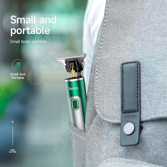 Hoco Rechargeable Hair Clipper Green DAR03
