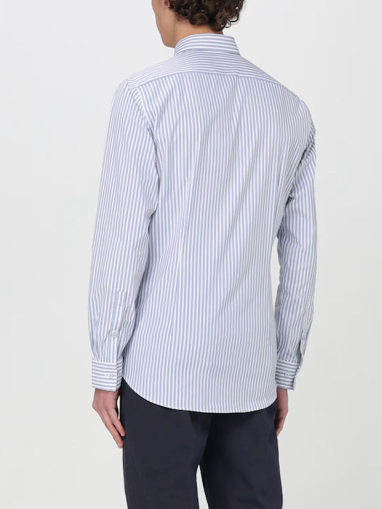 Michael Kors Men's Shirt Long Sleeve Striped GALLERY