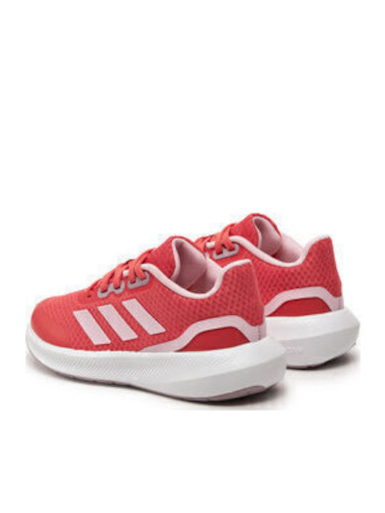 Runfalcon 3 Αθλητικά Παιδικά Παπούτσια Running με Κορδόνια Preloved Scarlet / Clear Pink / Preloved Fig