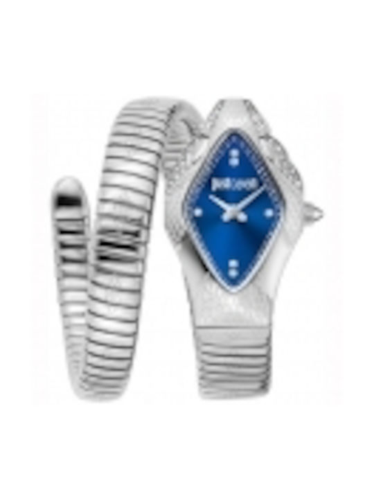 Just Cavalli Uhr mit Silber Metallarmband