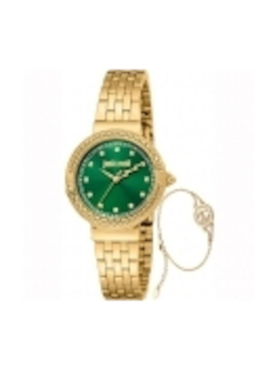 Just Cavalli Watch with Gold Metal Bracelet