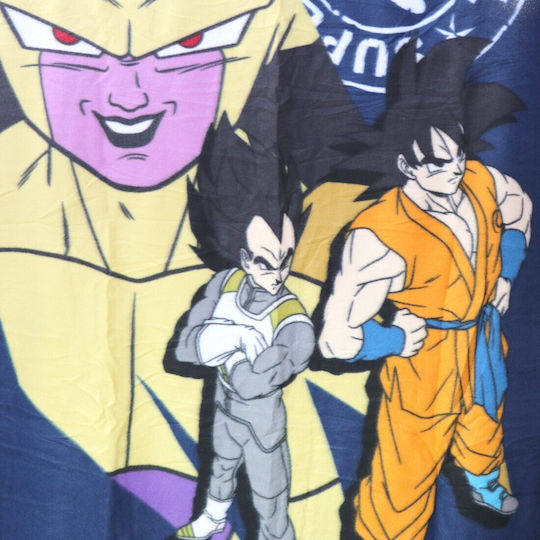 Toei Animation Blanket Fleece Dark Blue 100x140cm