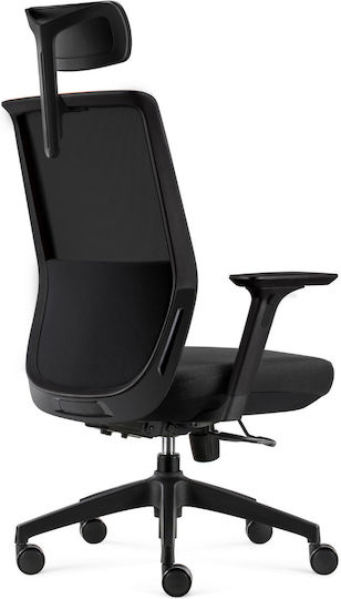 ErgoAction Workpro Καρέκλα Γραφείου με Ρυθμιζόμενα Μπράτσα Γκρι
