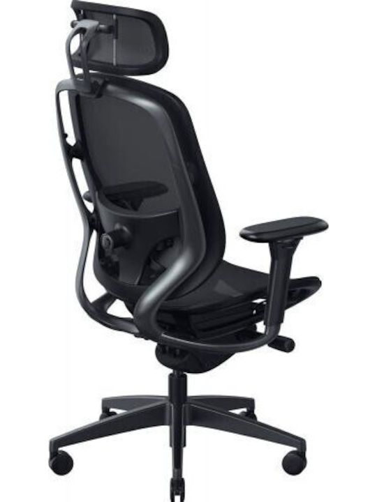 Razer Fujin Pro Καρέκλα Gaming Δερματίνης με Ρυθμιζόμενα Μπράτσα Μαύρη