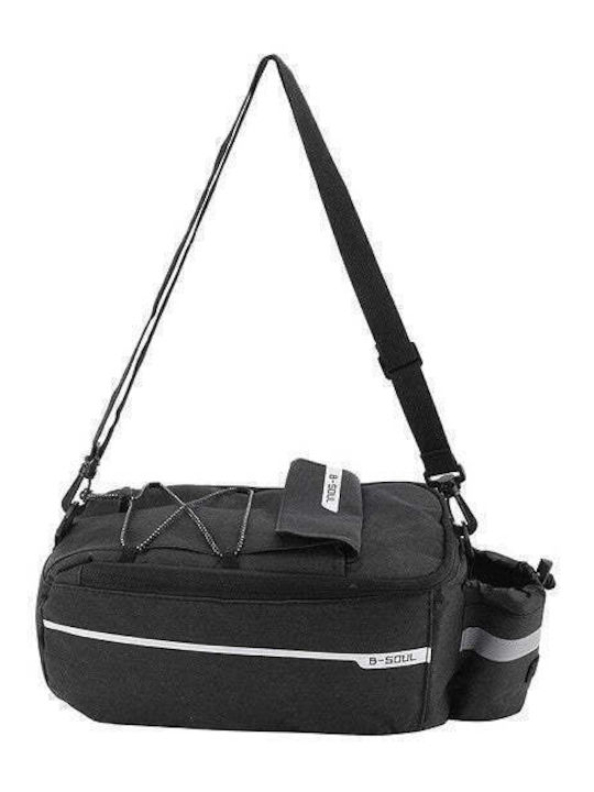 Gepäckträgertasche Schwarz