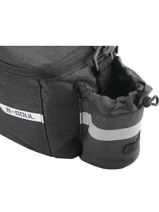 Gepäckträgertasche Schwarz