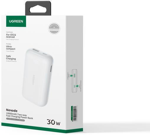 Ugreen PB501 Power Bank 10000mAh 30W Power Delivery / Quick Charge 3.0 White