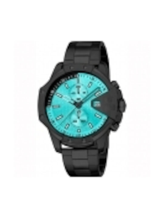 Just Cavalli Uhr Batterie mit Schwarz Metallarmband