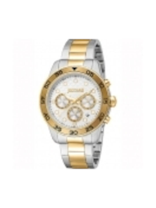 Just Cavalli Watch Battery with Silver Metal Bracelet