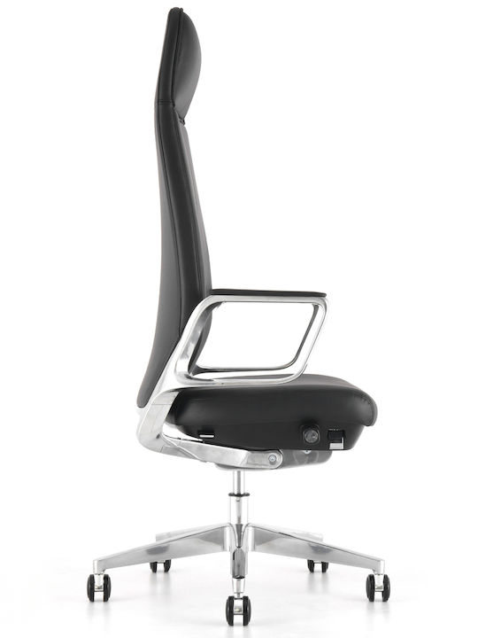 ErgoAction Titan Executive Office Chair with Recline Genuine Leather