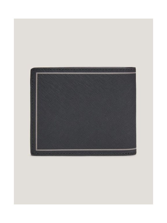 Tommy Hilfiger Men's Leather Card Wallet Black