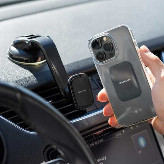 Spacecase Sc11 Dashboard Magnetic Car Holder - Universal Magnetic Mobile Phone Mount with Suction Cup for Car Dashboard - Black (5905719039042) 118777