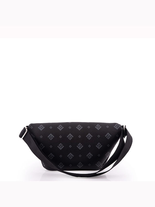 Camelia Leather Waist Bag Black