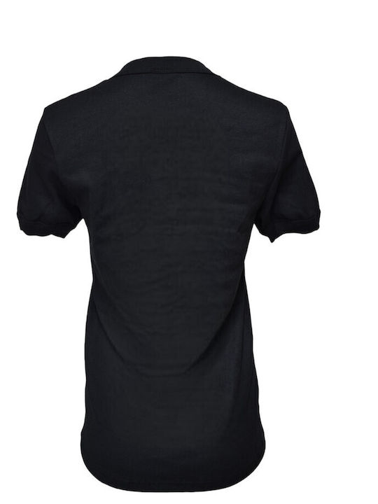 Apple Boxer Men's Short Sleeve Undershirt Black