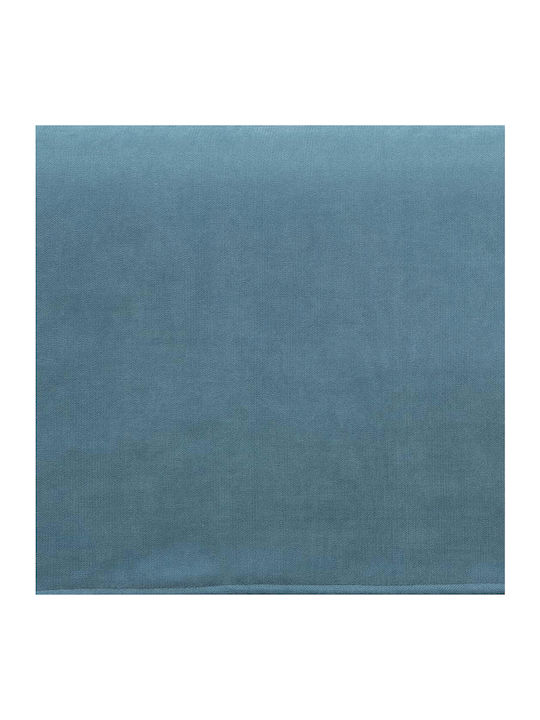 Cotone Cozy Ριχτάρι Τετραθέσιου Καναπέ 180x340εκ. Πετρόλ Ανοιχτό 419340